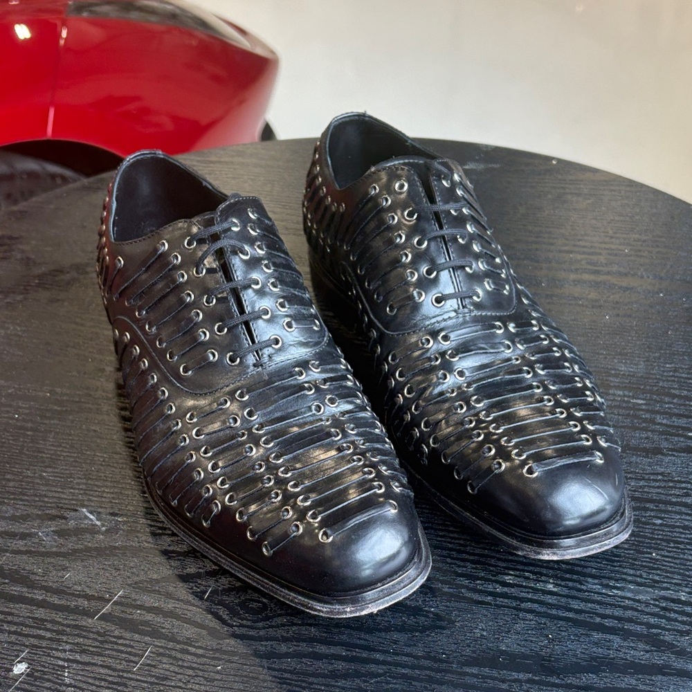 Cesare Paciotti Black Oxfords